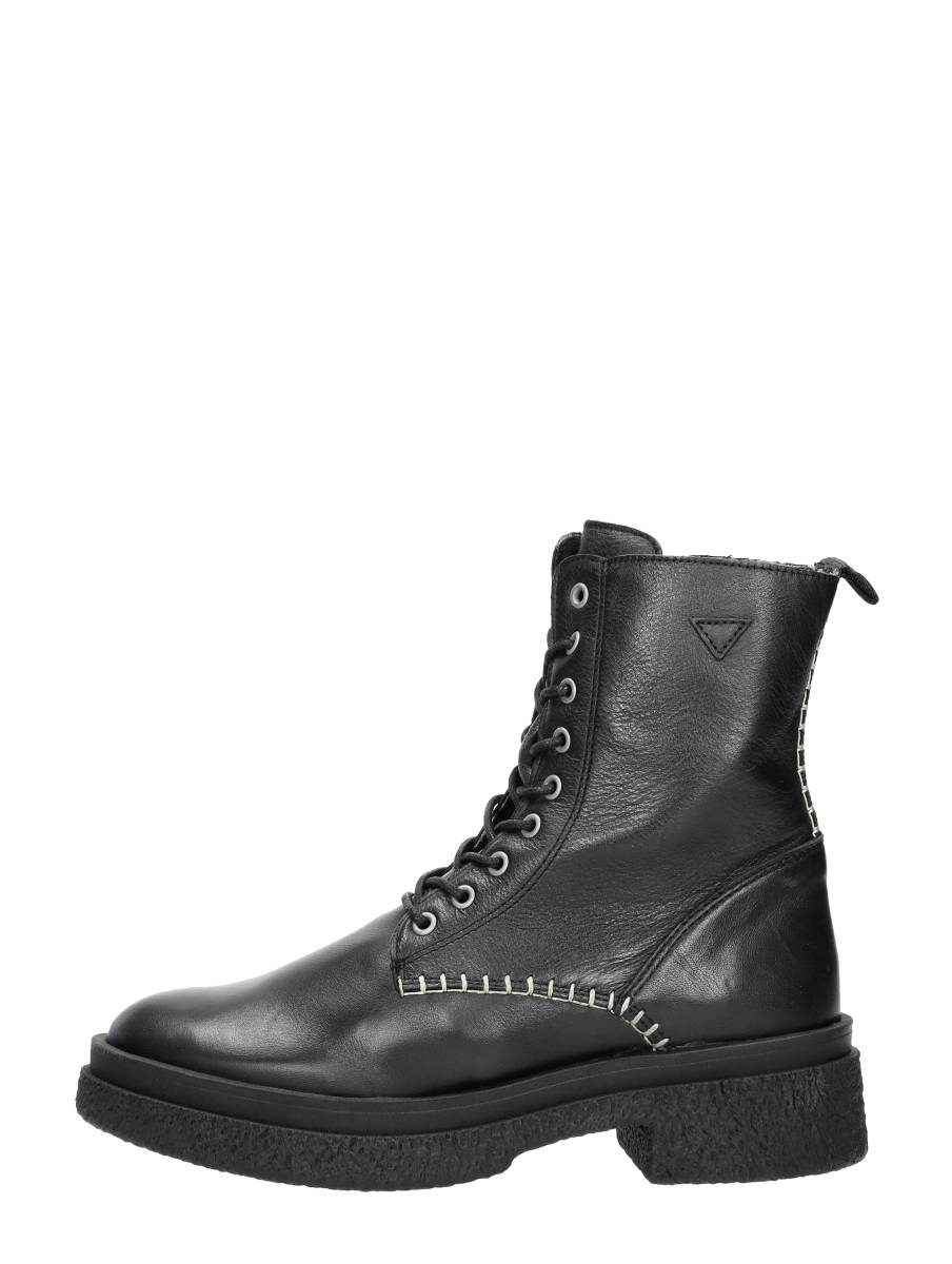 Palpa - Veterschoenen Hoog – zwart