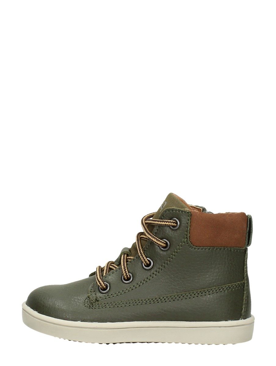 Keq - Veterschoenen Hoog – groen – foto 1 van 4