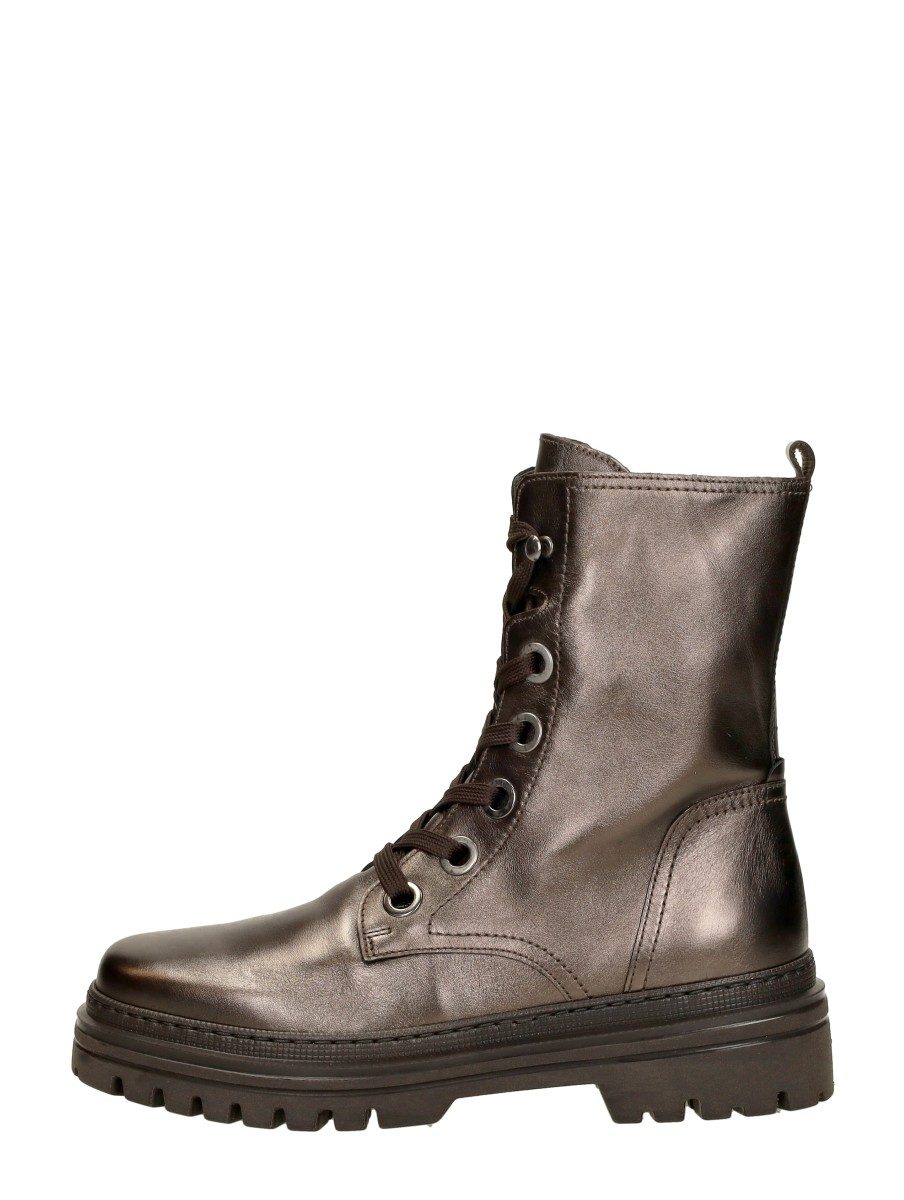 Gabor - Veterschoenen Hoog – brons