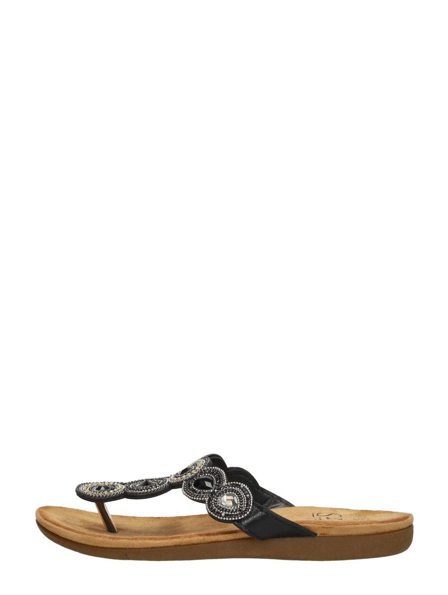 Sub55 - Teenslippers – zwart