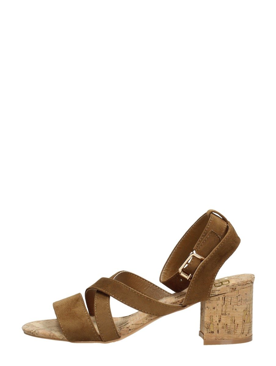 Sub55 - Sandalen Hak – cognac