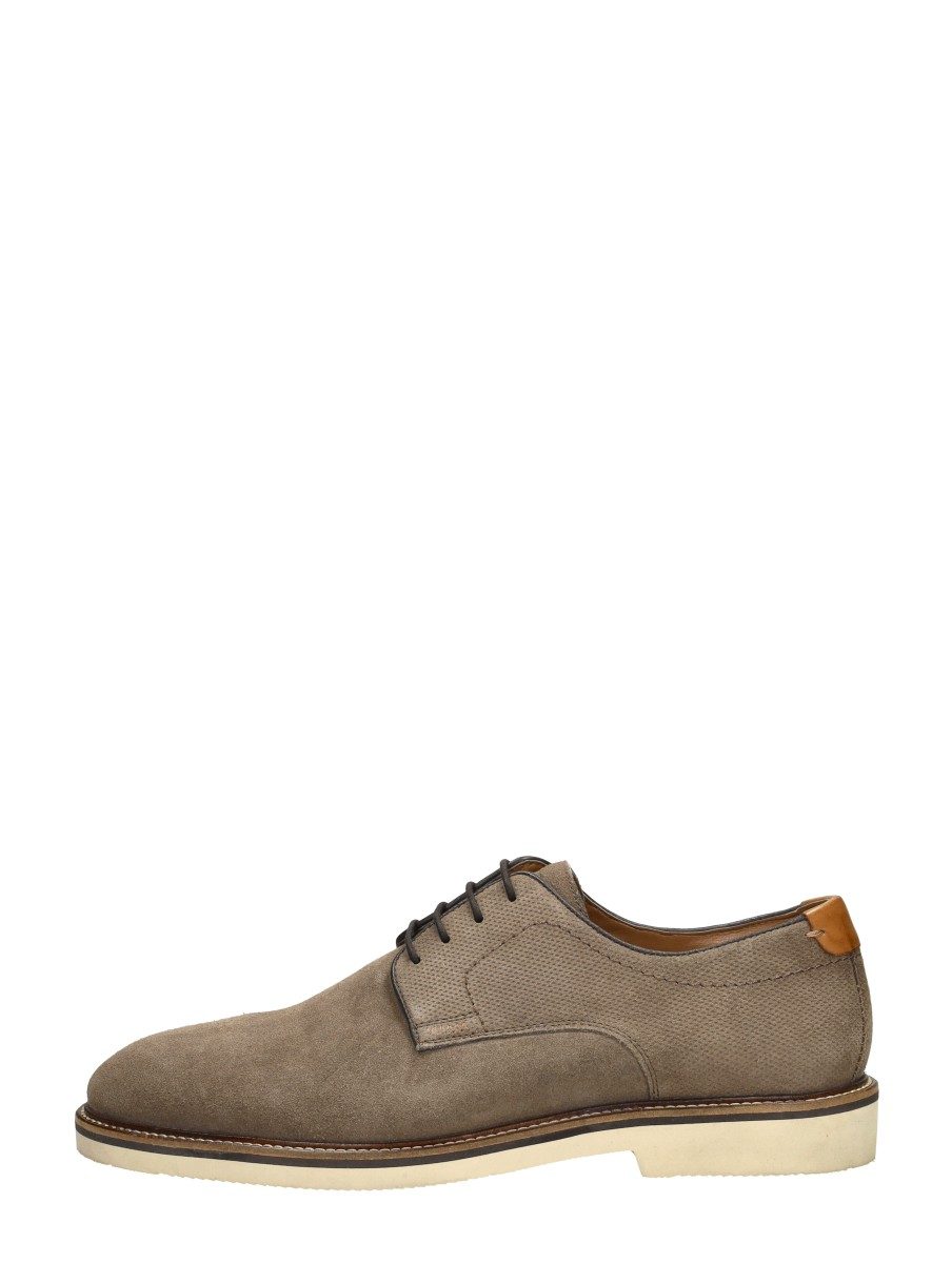 Sub55 - Veterschoenen Laag – taupe