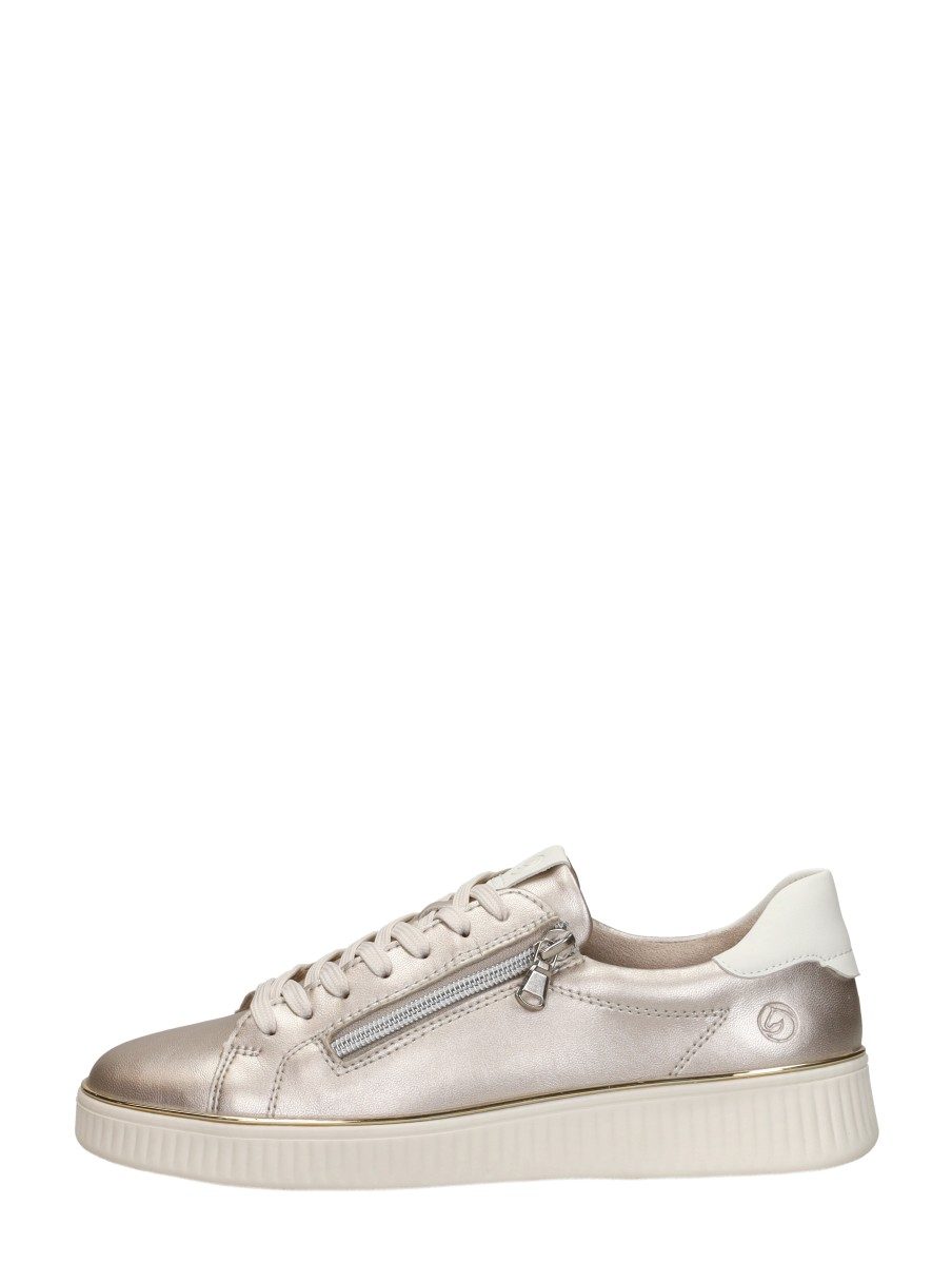 Remonte - Veterschoenen Laag – goudkleur
