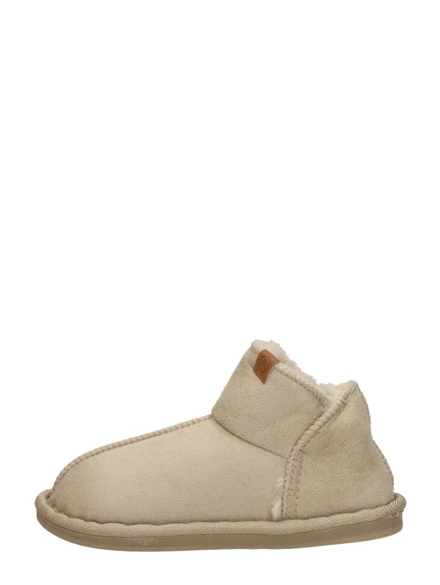 Apollo - Kids Home Boots Suede – beige
