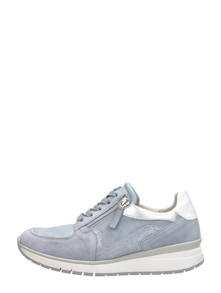 Gabor - Sneakers Laag Met Stretch – licht blauw