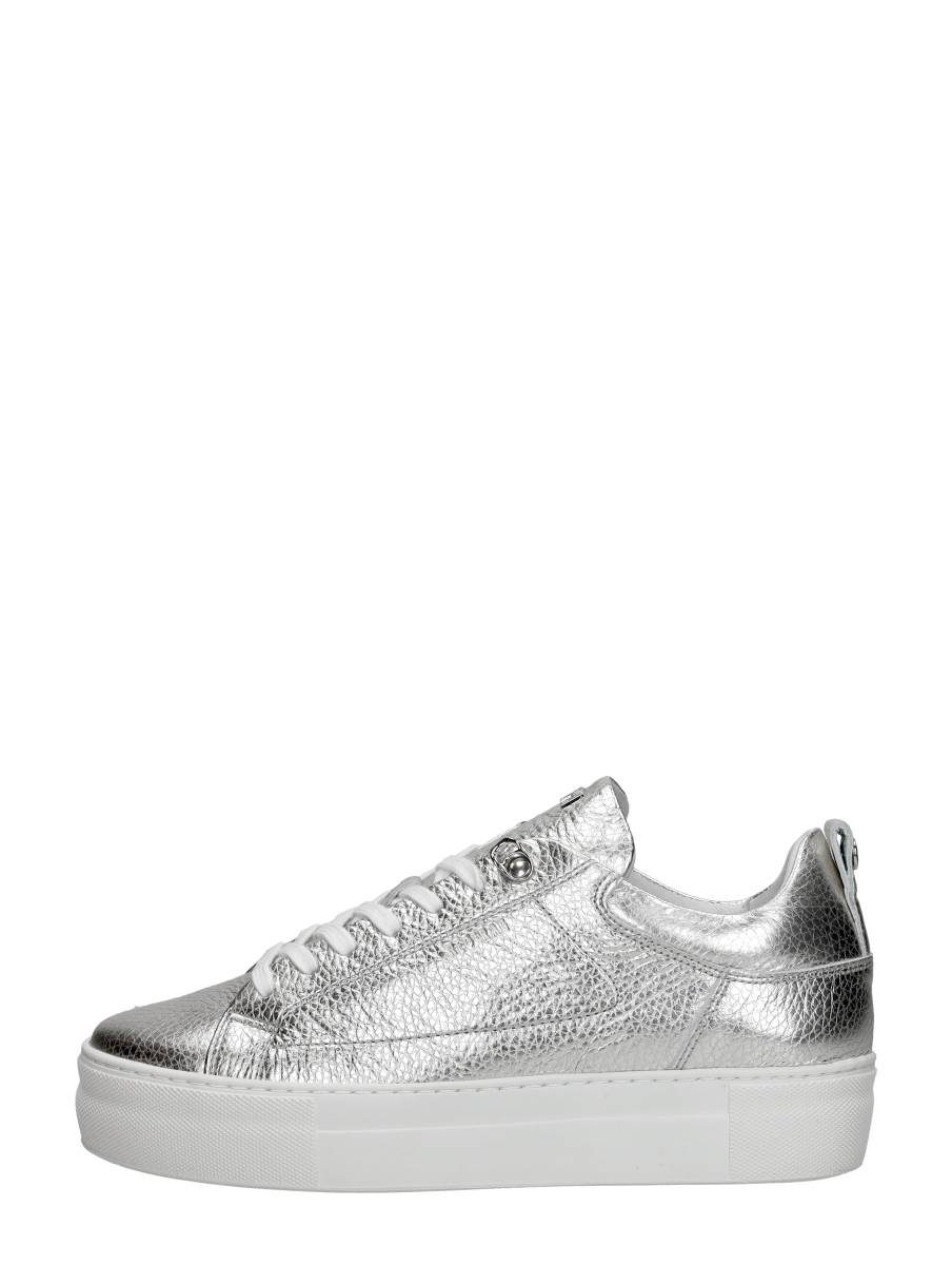 Red Rag - Women Low Cut Sneaker Zilver