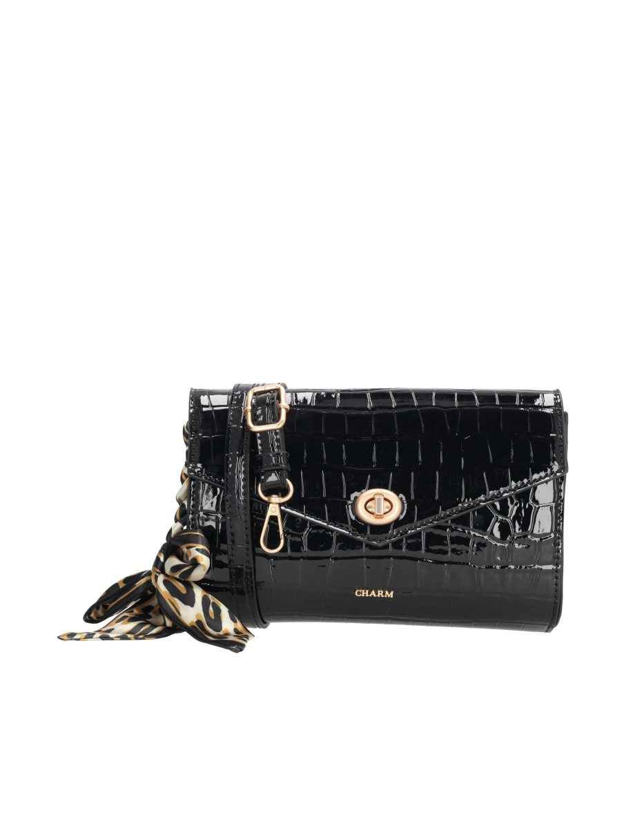 Charm London - Damestassen – zwart