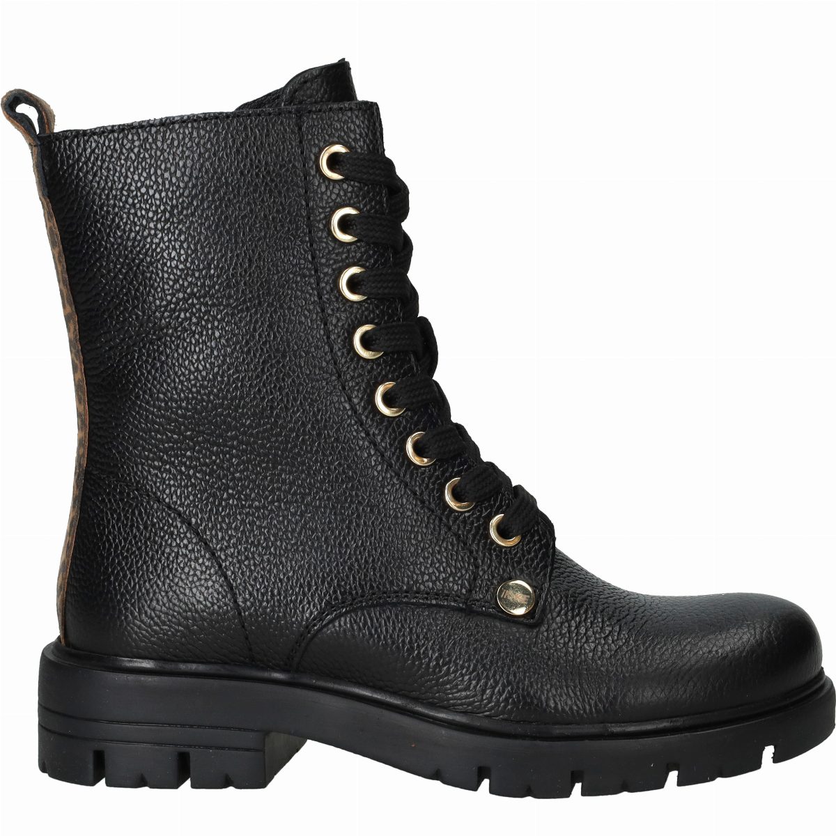 IK-KE Veterboots Zwart