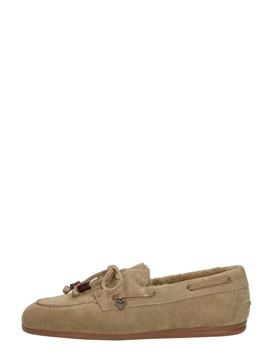 Sub55 - Dames Bootschoen – taupe