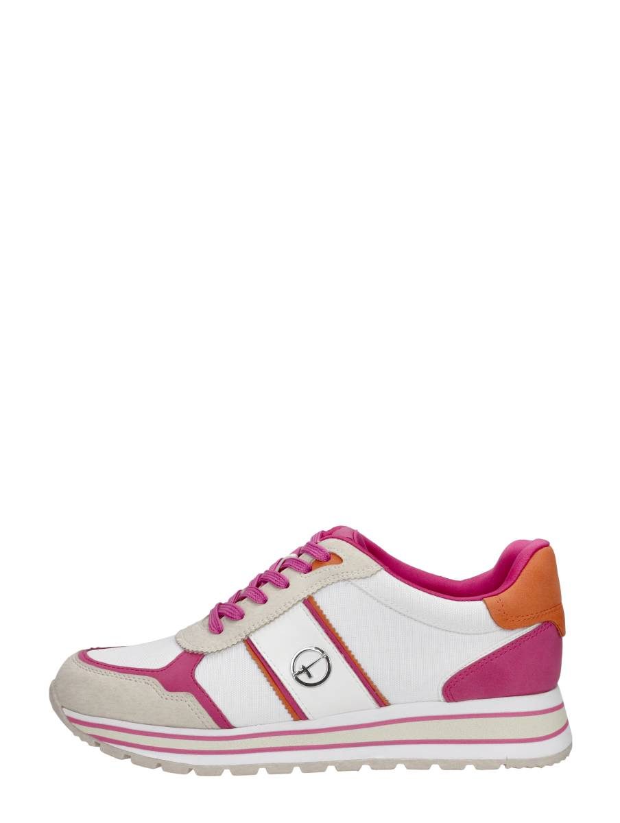 Tamaris - Sneakers Laag – wit