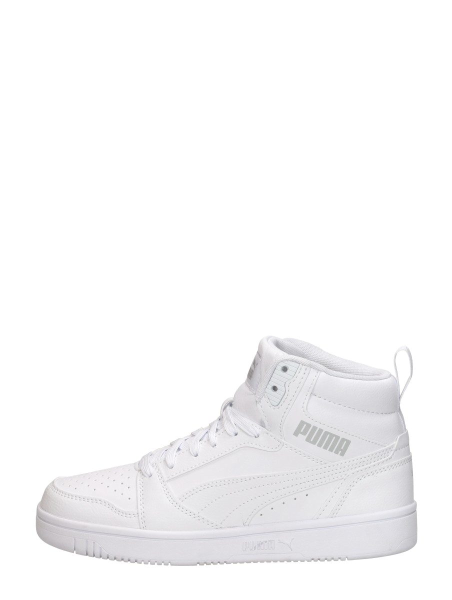 Puma - Puma Rebound V6 Mid Jr – wit
