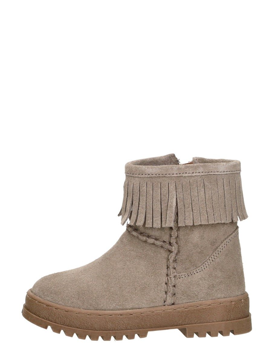 Keq - Enkellaarsjes – taupe