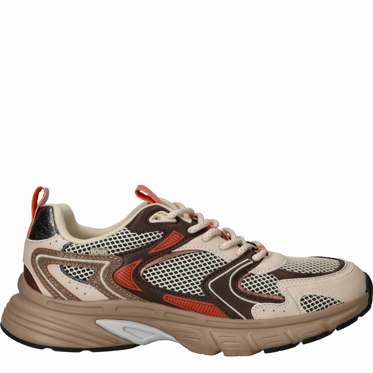 POSH by Poelman Sneakers Dames Beige