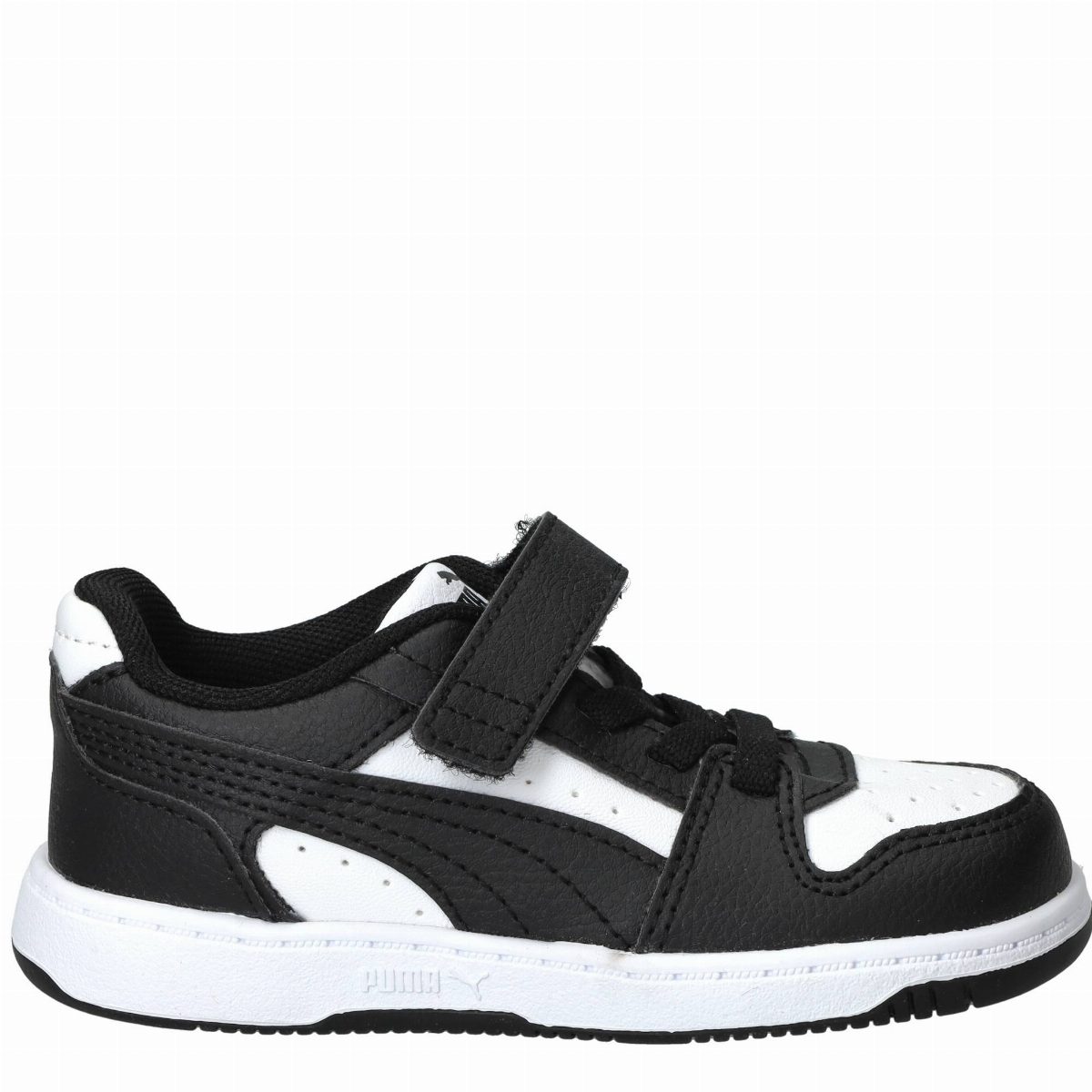 Puma Rebound Slam Lo Sneakers Jongens Zwart