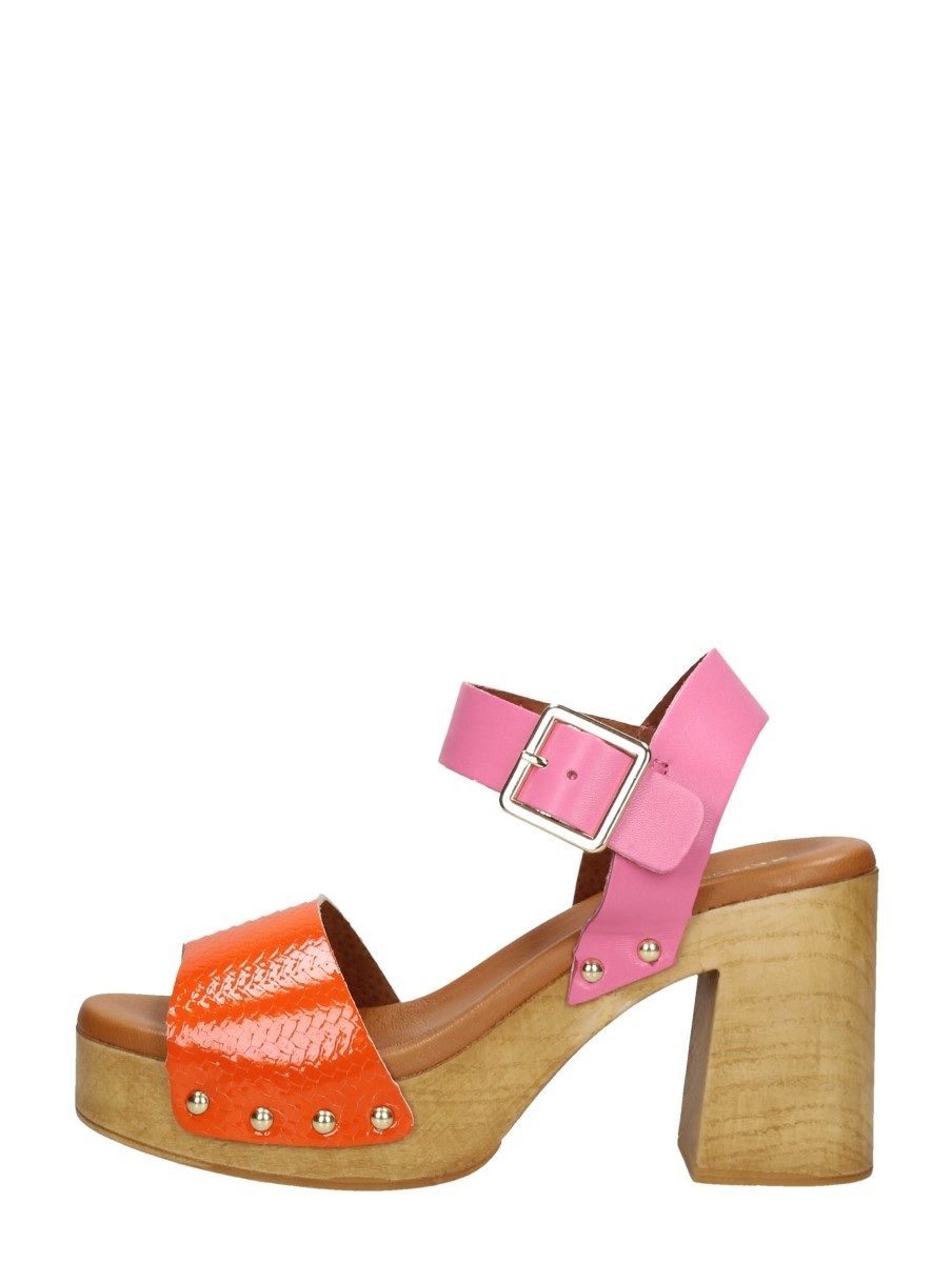 Red Rag - Sandalen Hak – oranje