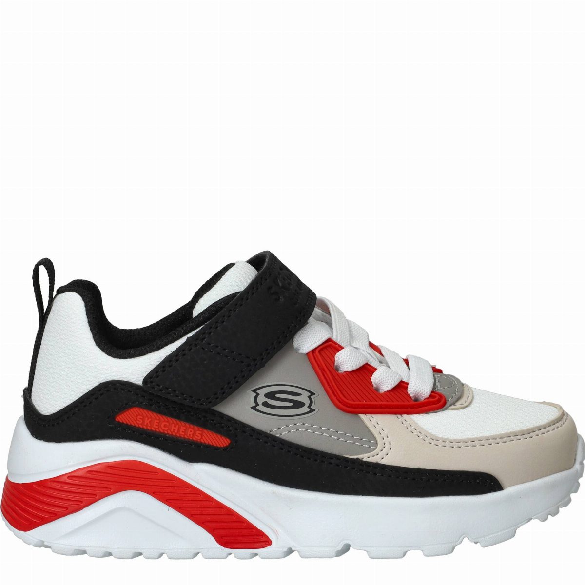 Skechers Uno Lite Sneakers Jongens Wit