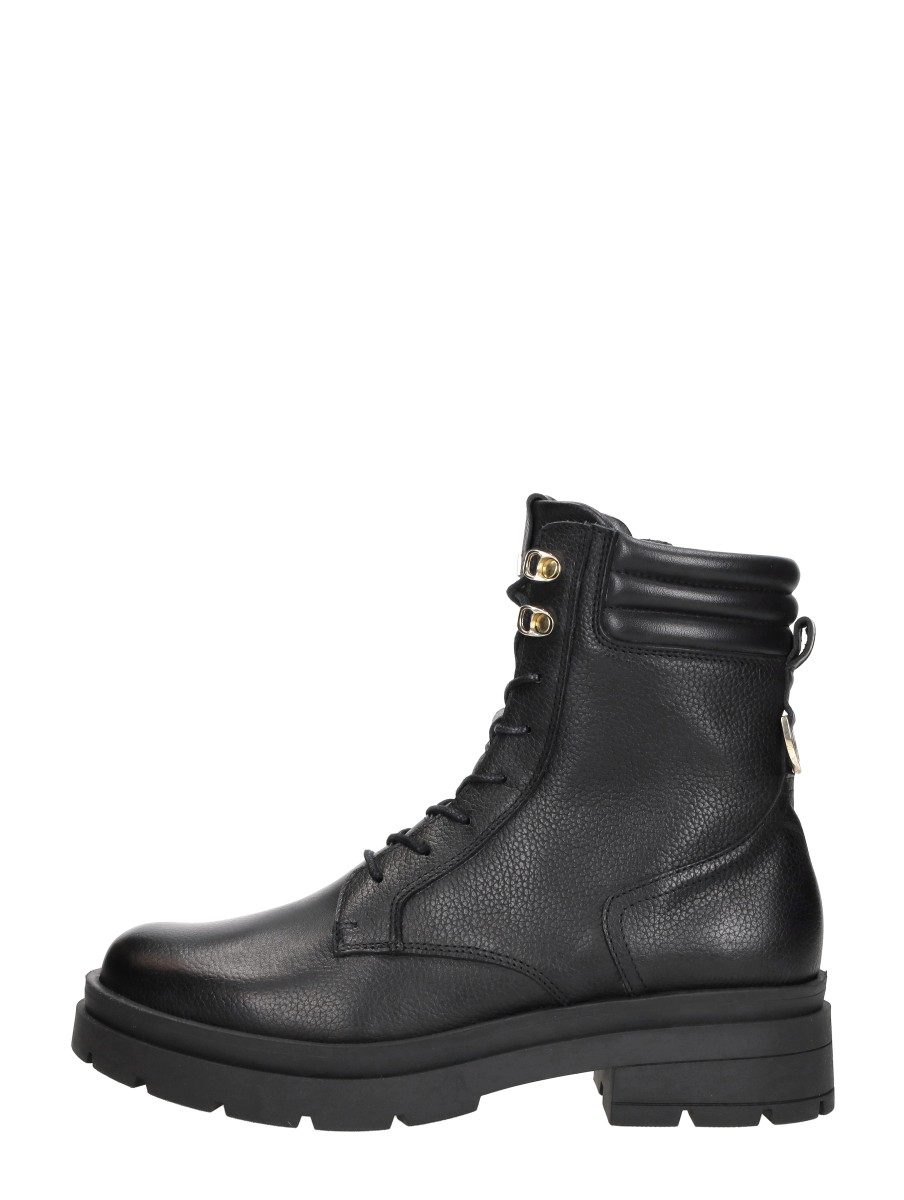 Red Rag - Veterschoenen Hoog – zwart