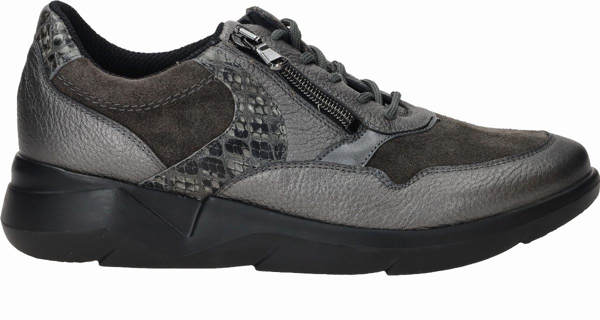 Waldläufer Funky Sneakers Dames Zilver