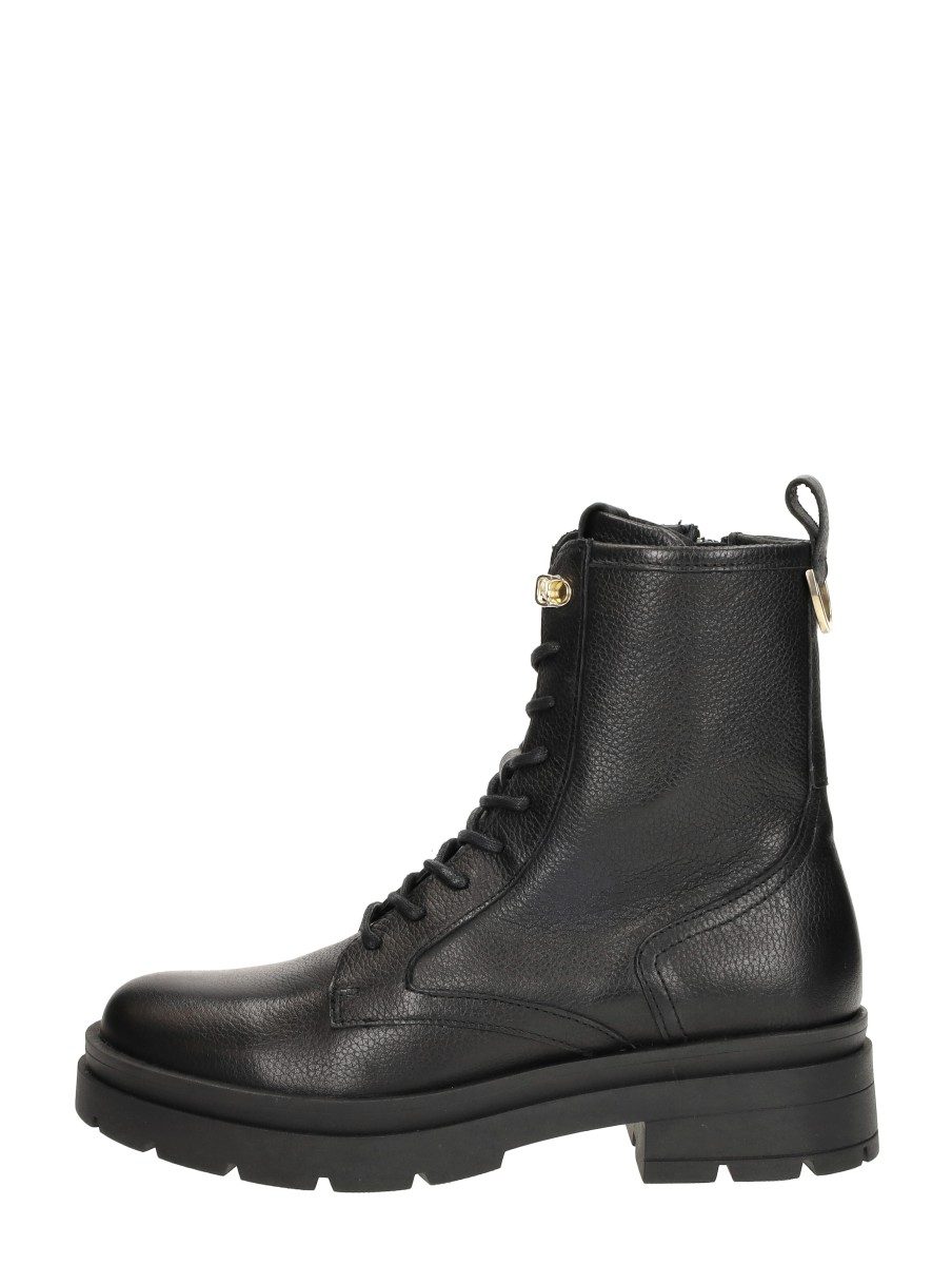 Red Rag - Veterschoenen Hoog – zwart