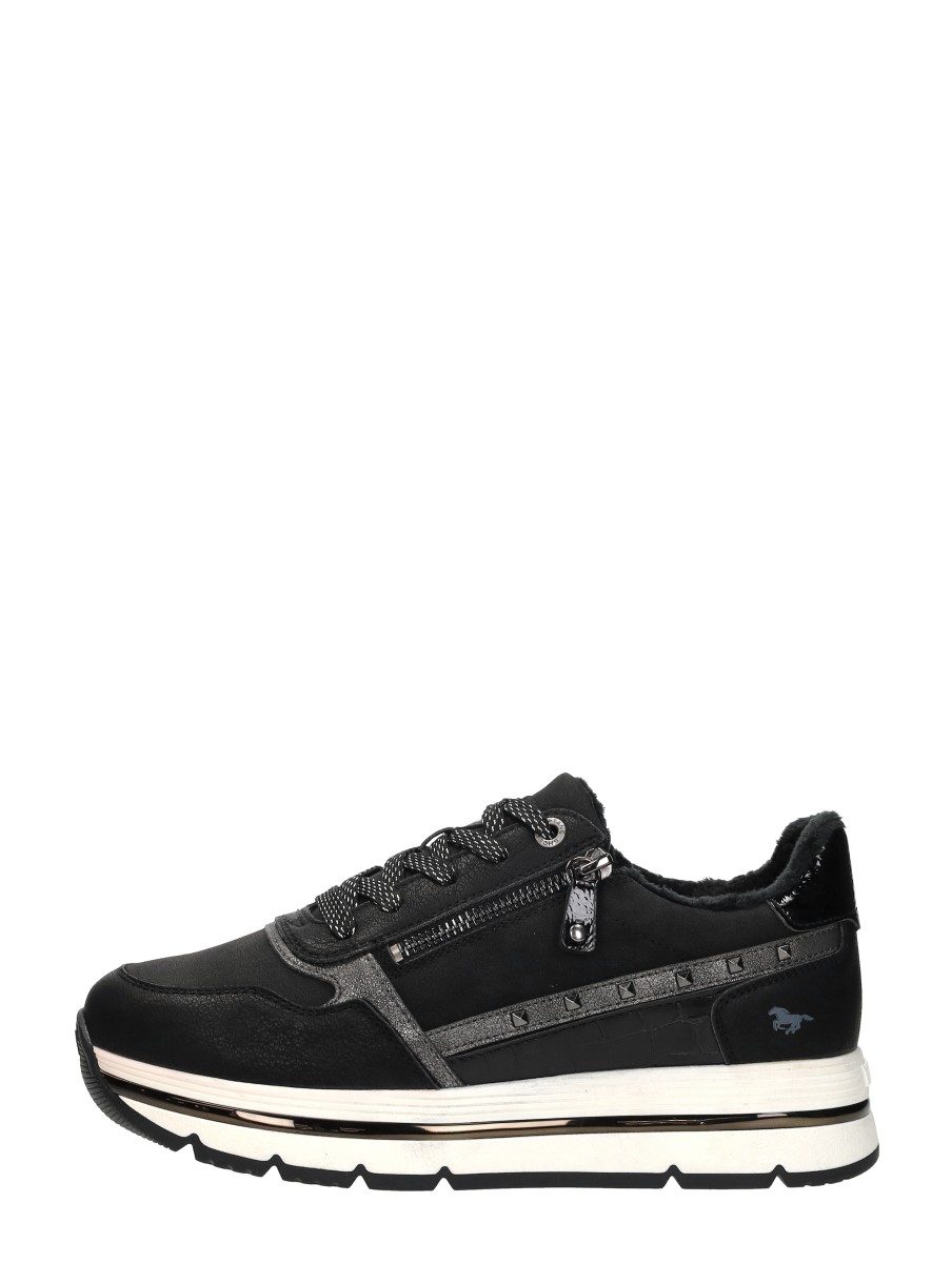 Mustang - Sneakers Laag – zwart