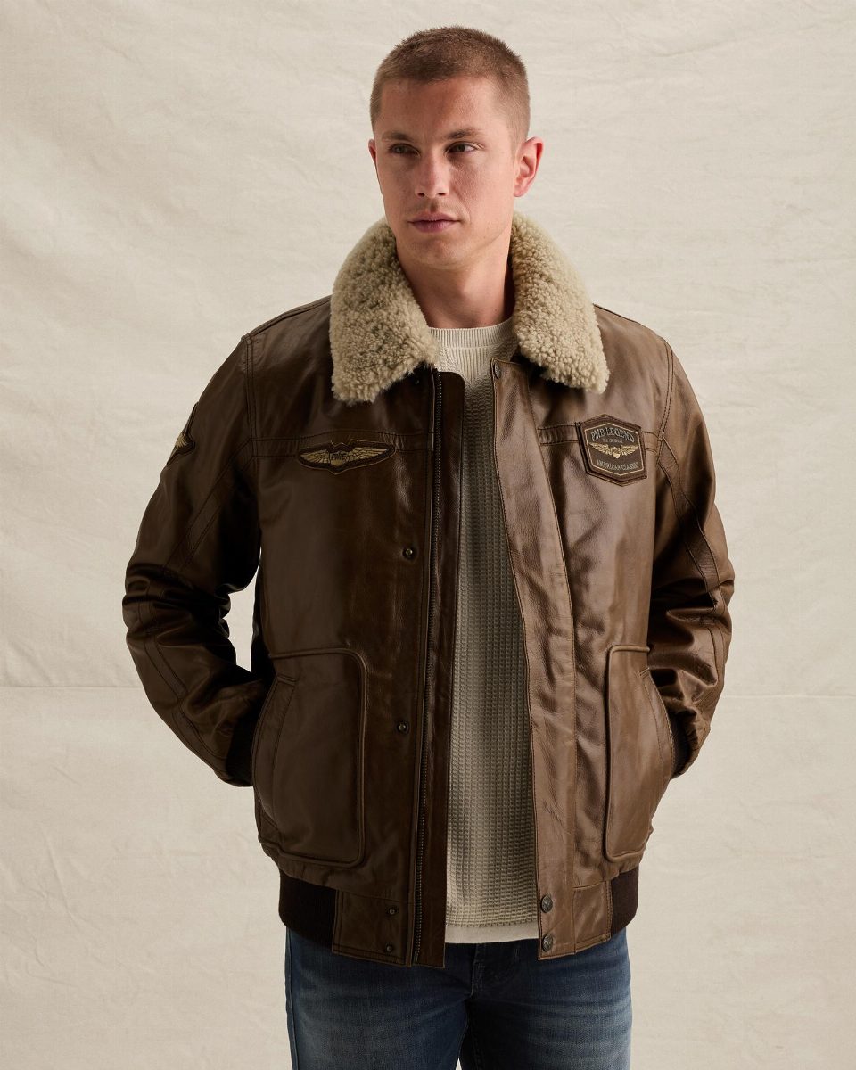 Hudson bomber jas – d.brown