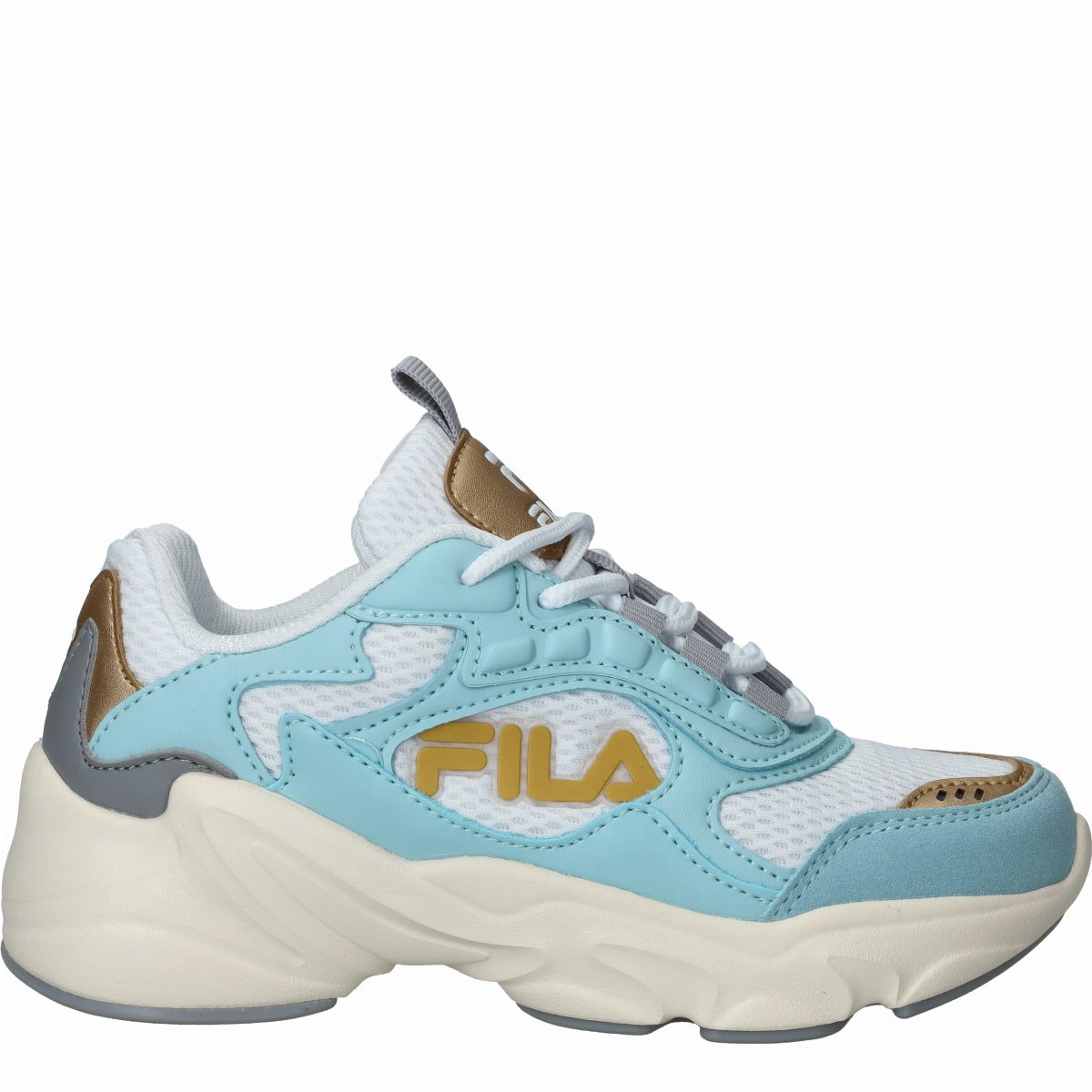 Fila Collene Logo Sneakers Meisjes Blauw
