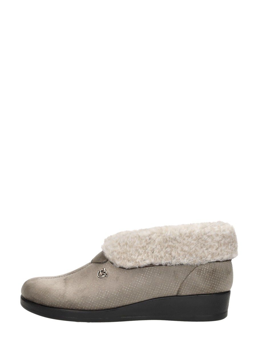 Fly Flot - Pantoffels Dicht – taupe