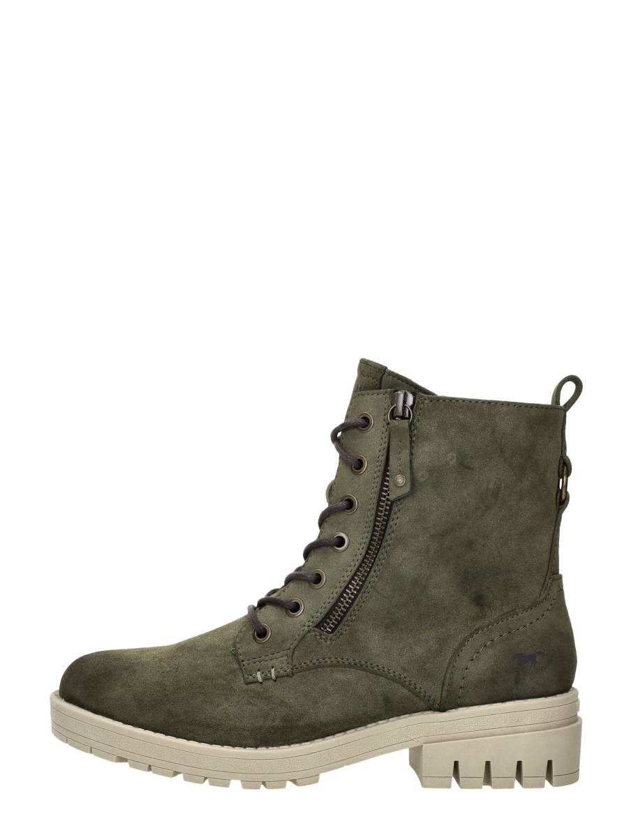 Mustang - Veterschoenen Hoog – groen