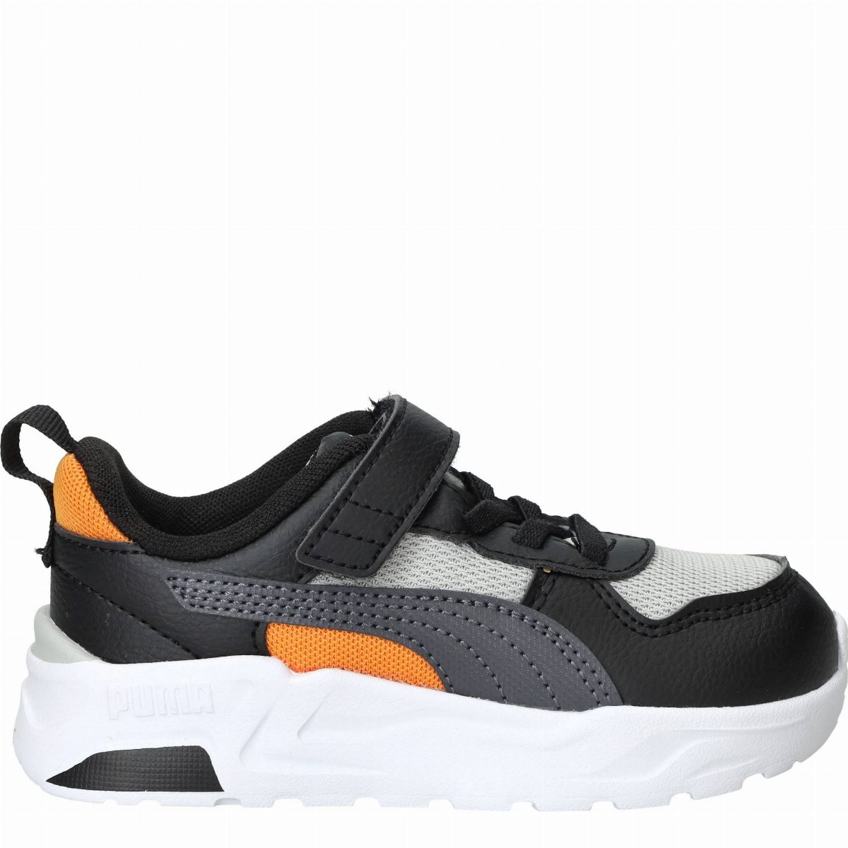 Puma Trinity 2 LT Sneakers Jongens Zwart