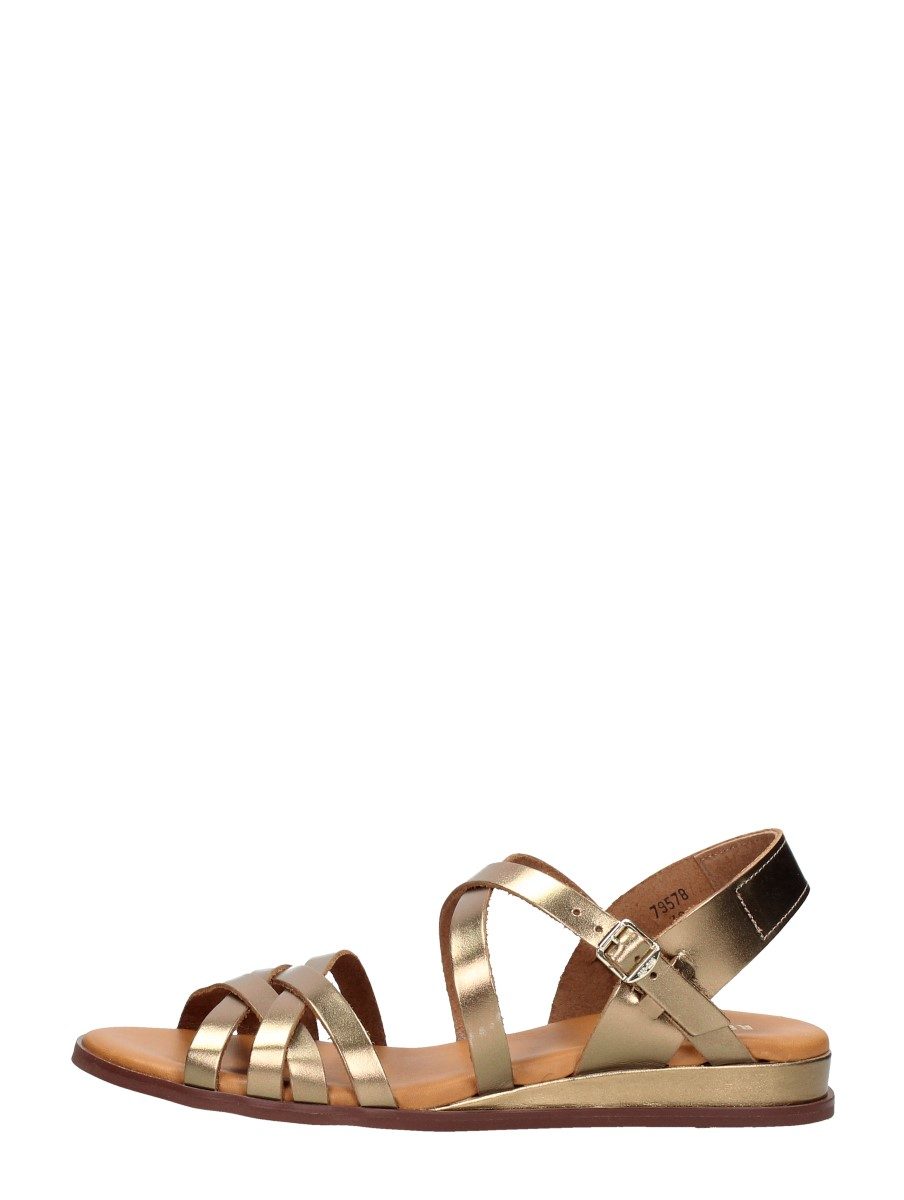 Red Rag - Sandalen Plat – brons