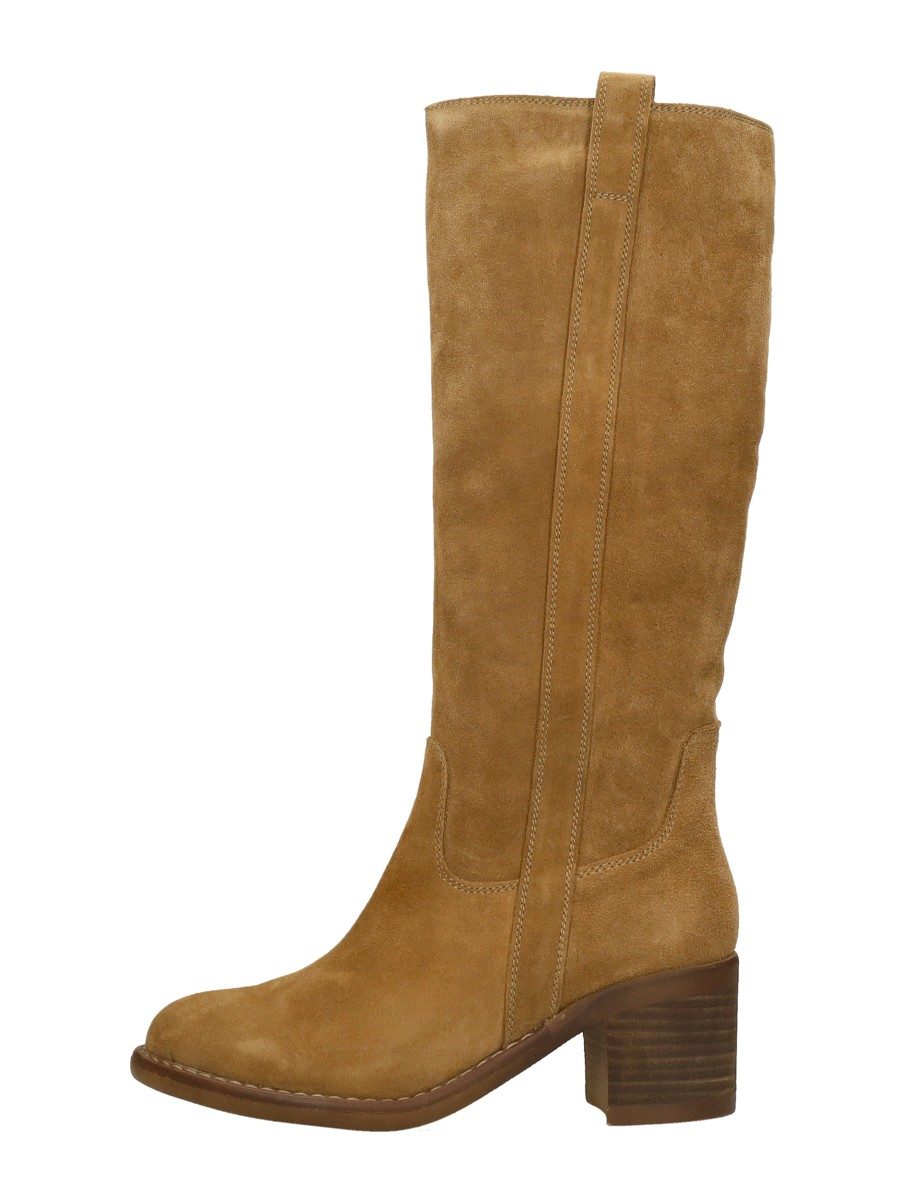 Sub55 - Lange Laarzen – beige