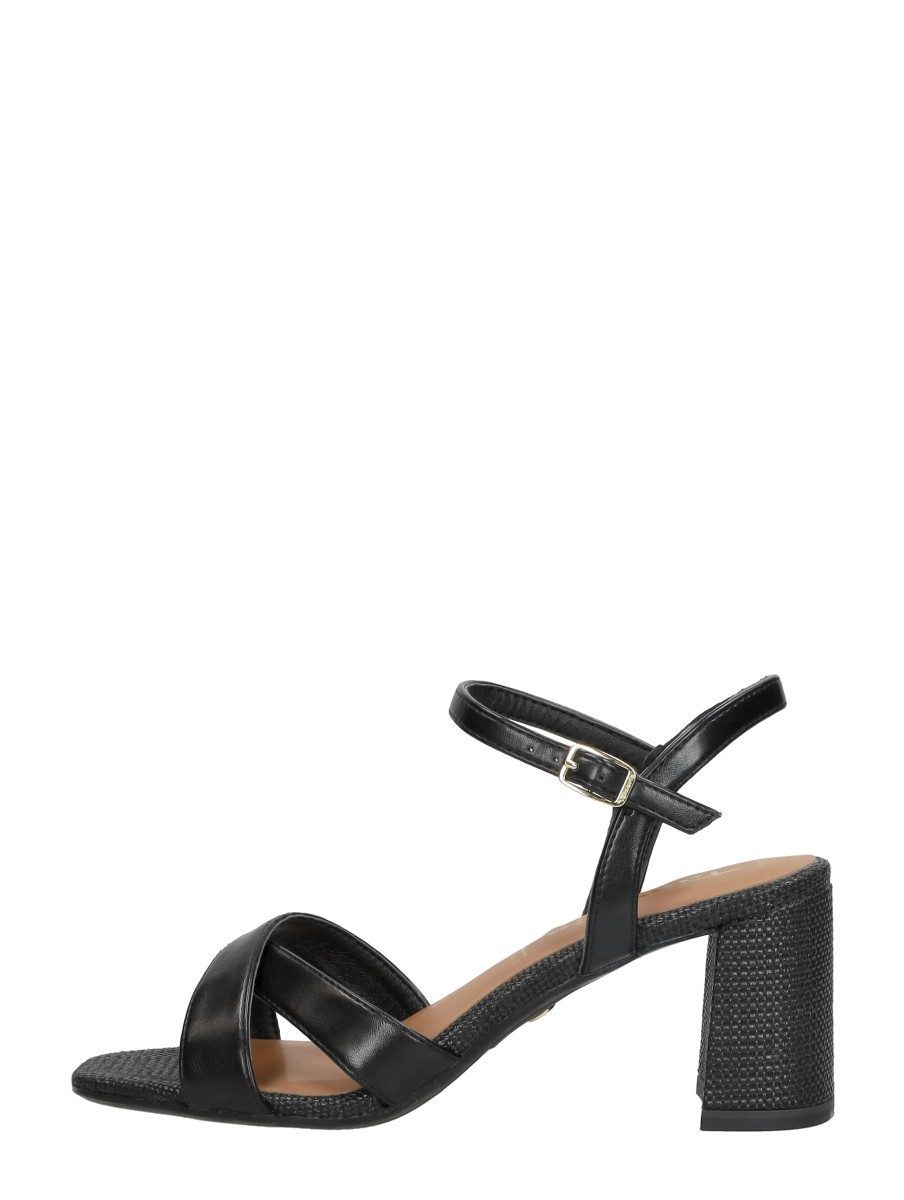 Tamaris - Sandalen Hak – zwart