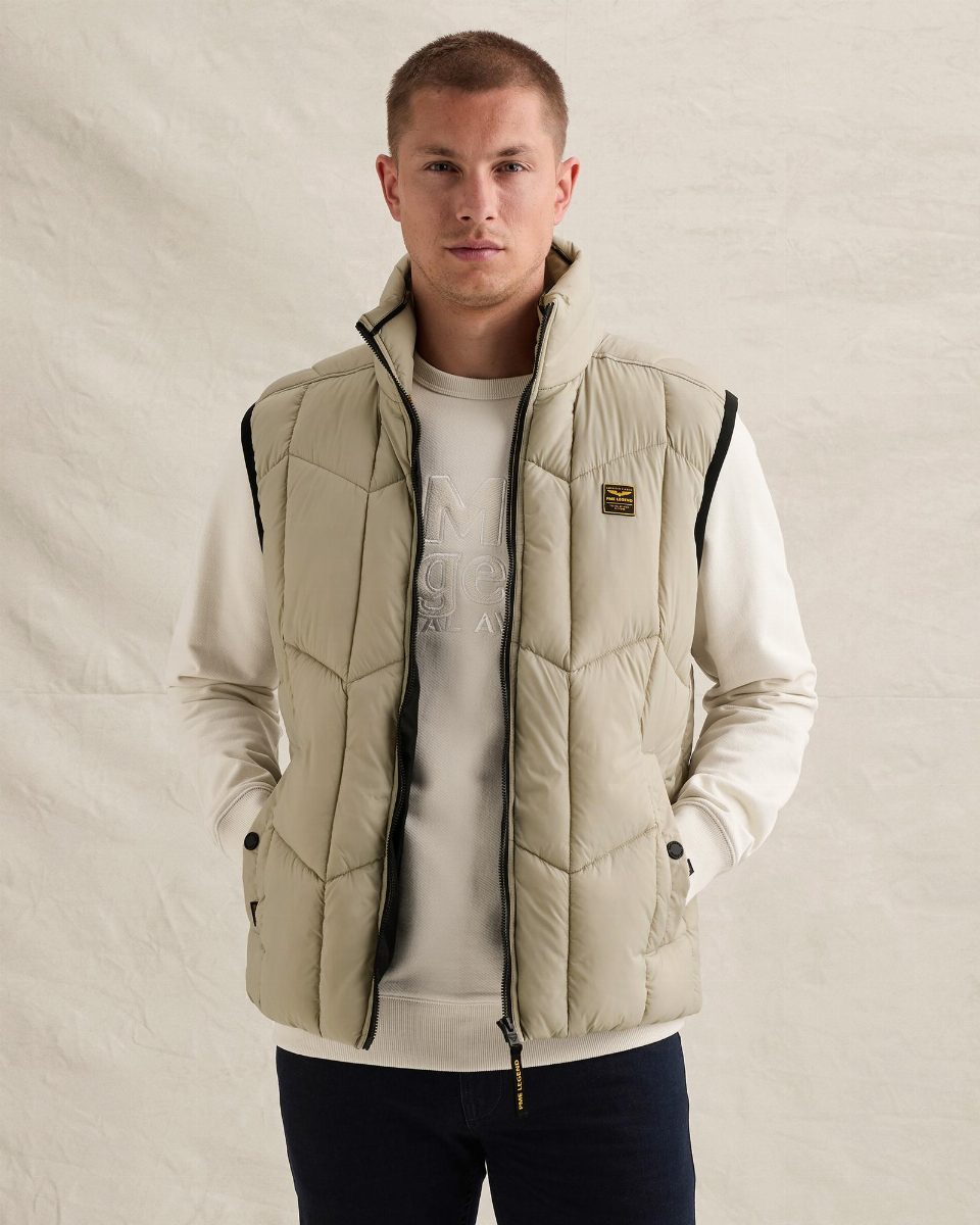 Avizer bodywarmer – stone green