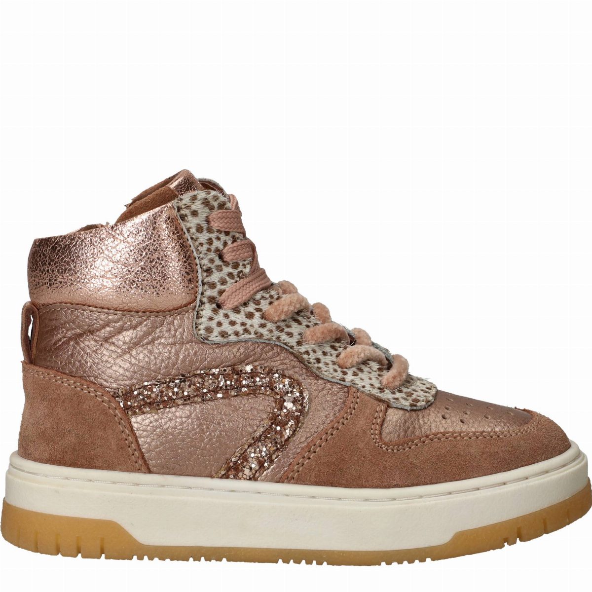 IK-KE Veterboots Meisjes Roze