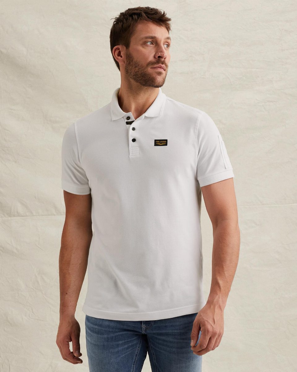 American Classic polo – bright white