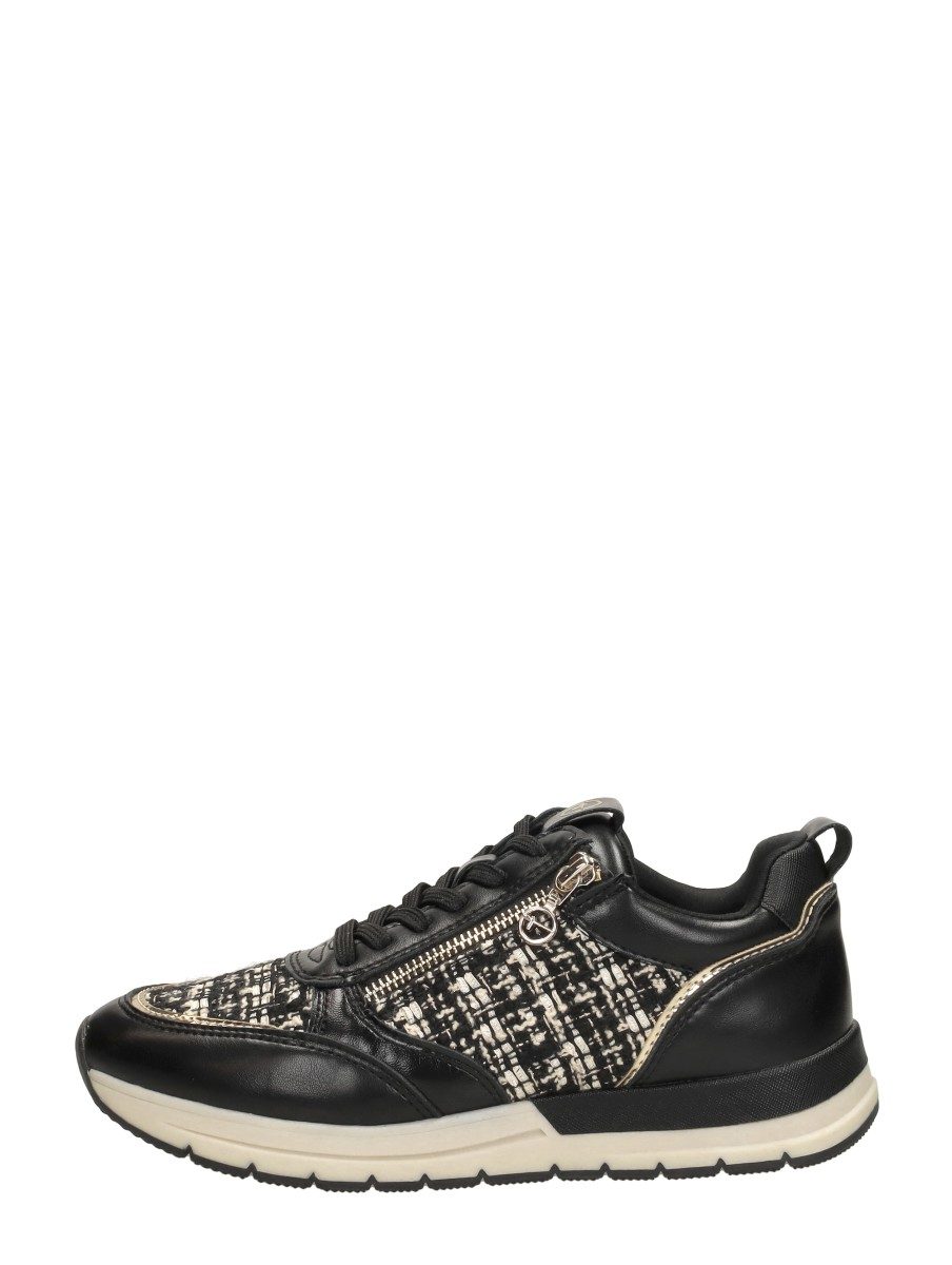 Tamaris - Sneakers Laag – zwart