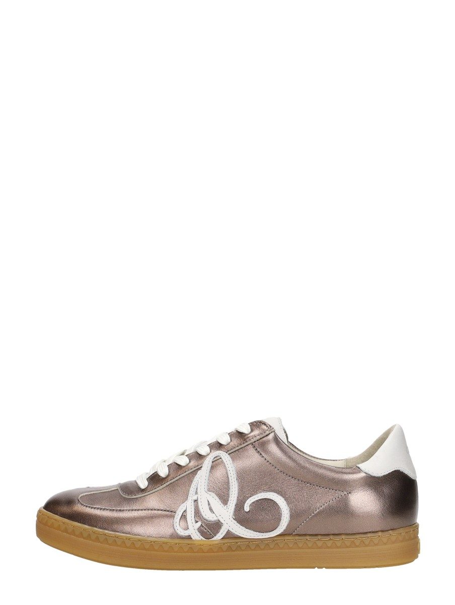 Aqa - Sneakers Laag – brons
