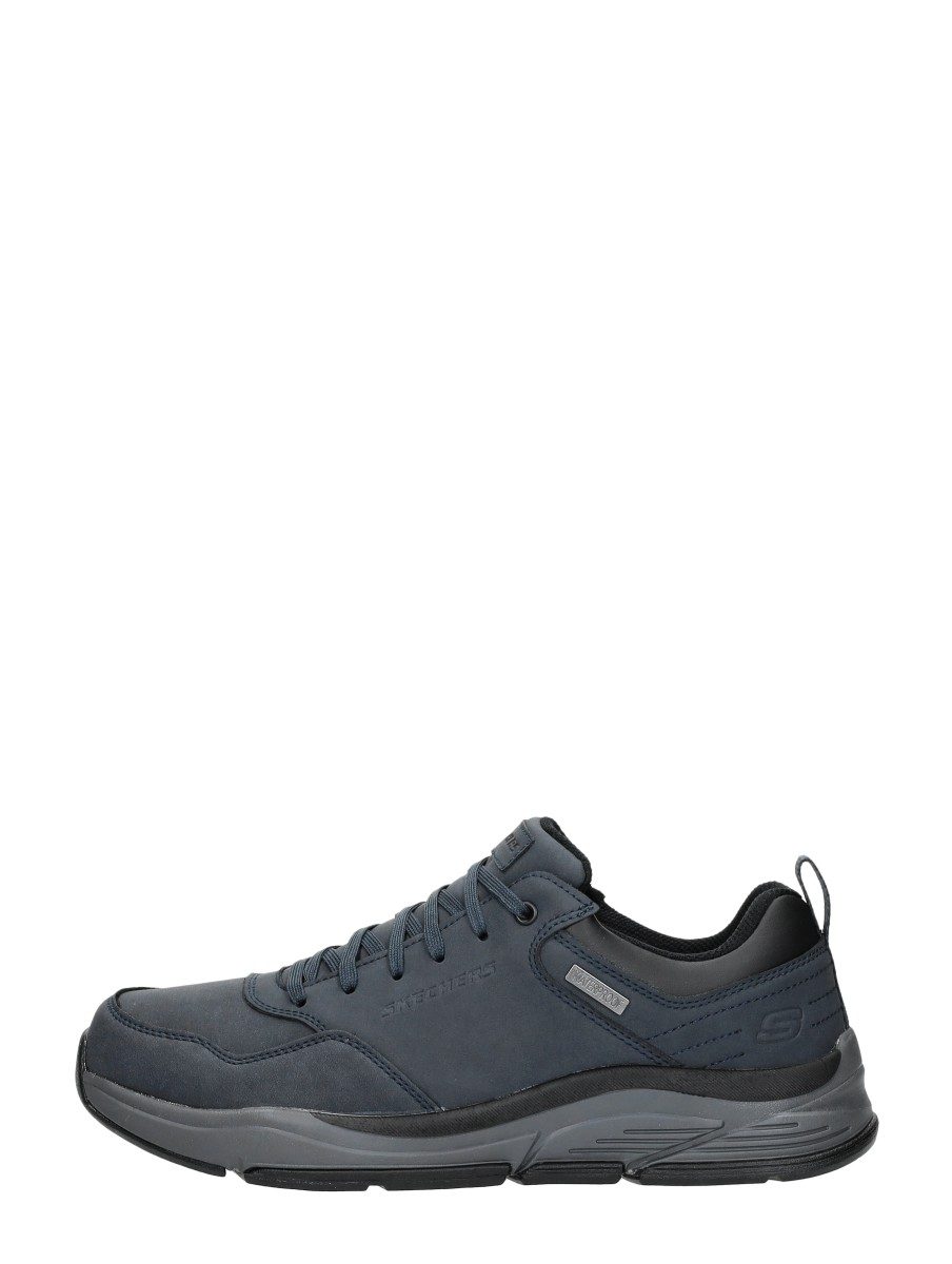 Skechers - Relaxed Fit: Benago - Hombre – blauw