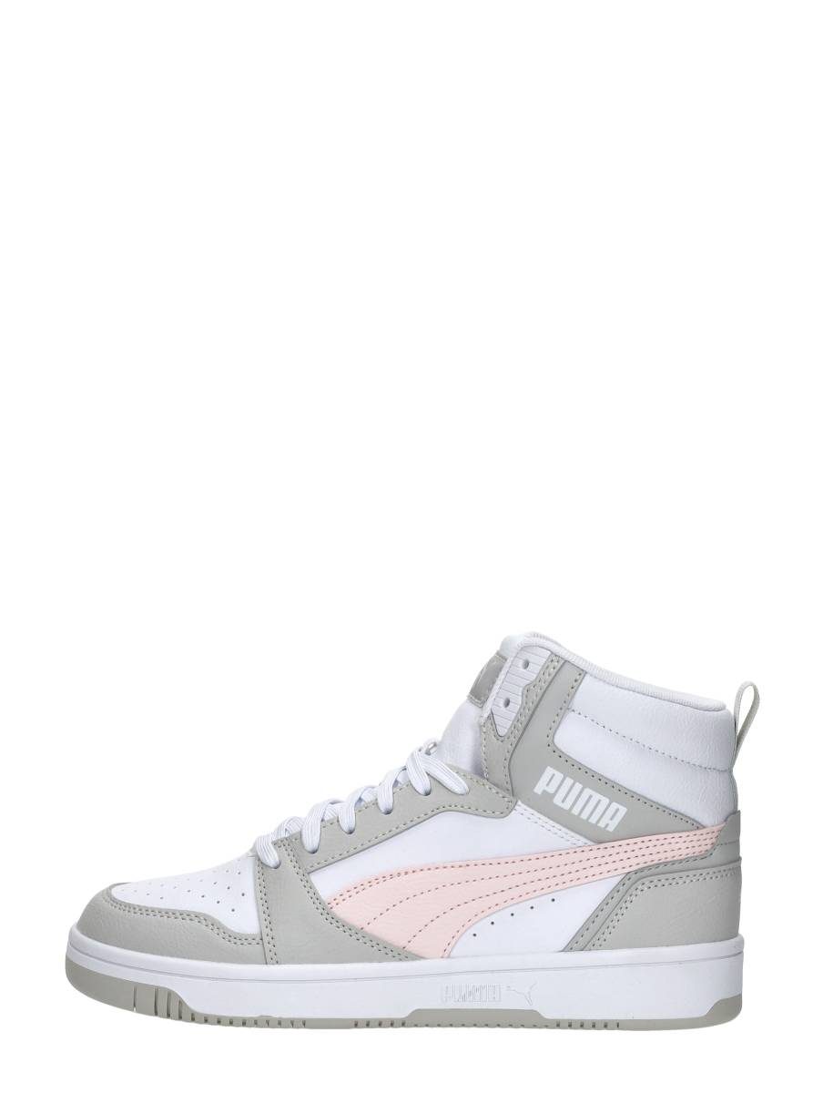 Puma - Puma Rebound V6 Mid Jr – wit