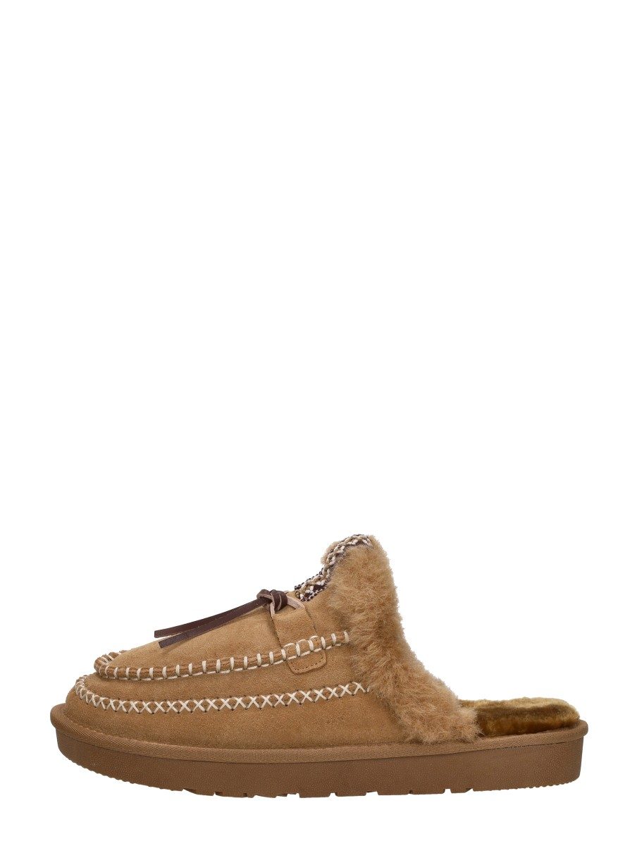 Sub55 Home Collection - Pantoffels Open – cognac