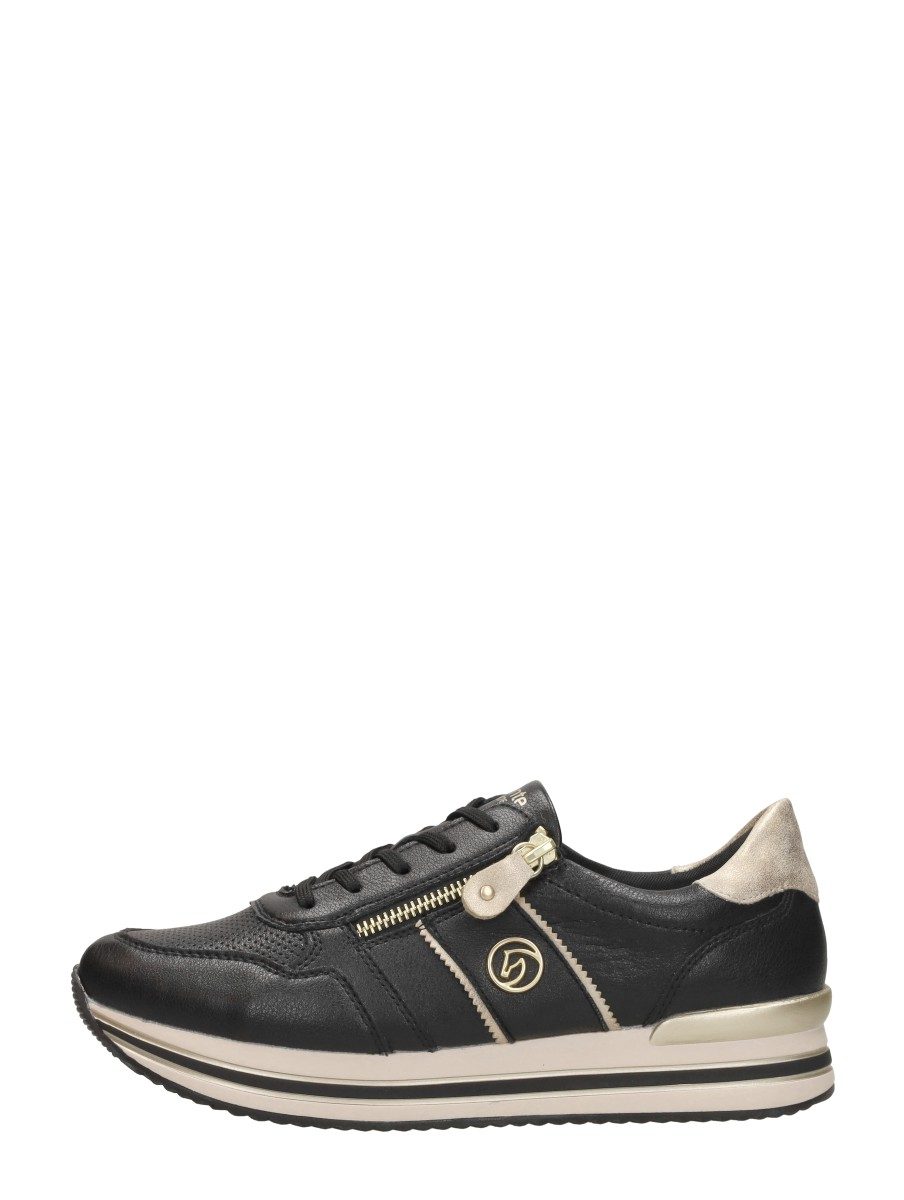 Remonte - Sneakers Laag – zwart