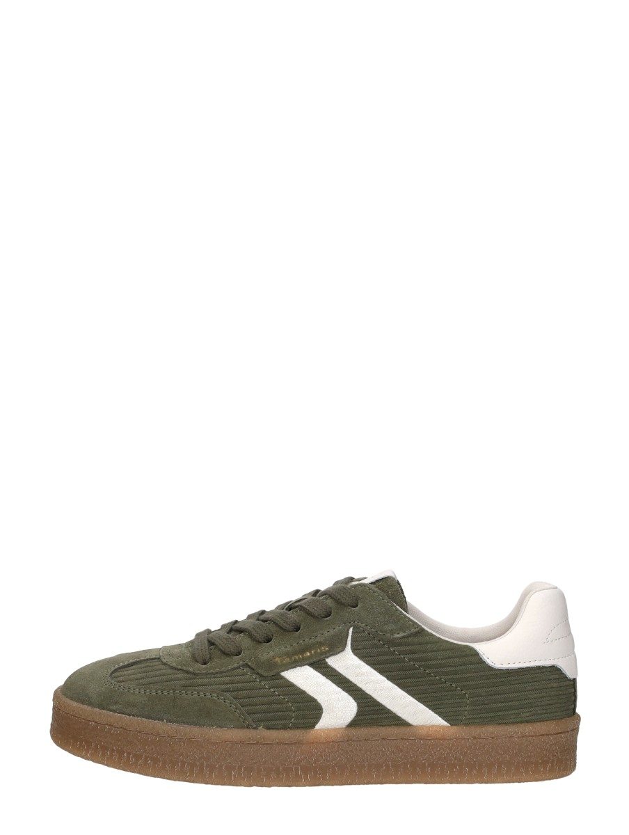 Tamaris - Sneakers Laag – groen