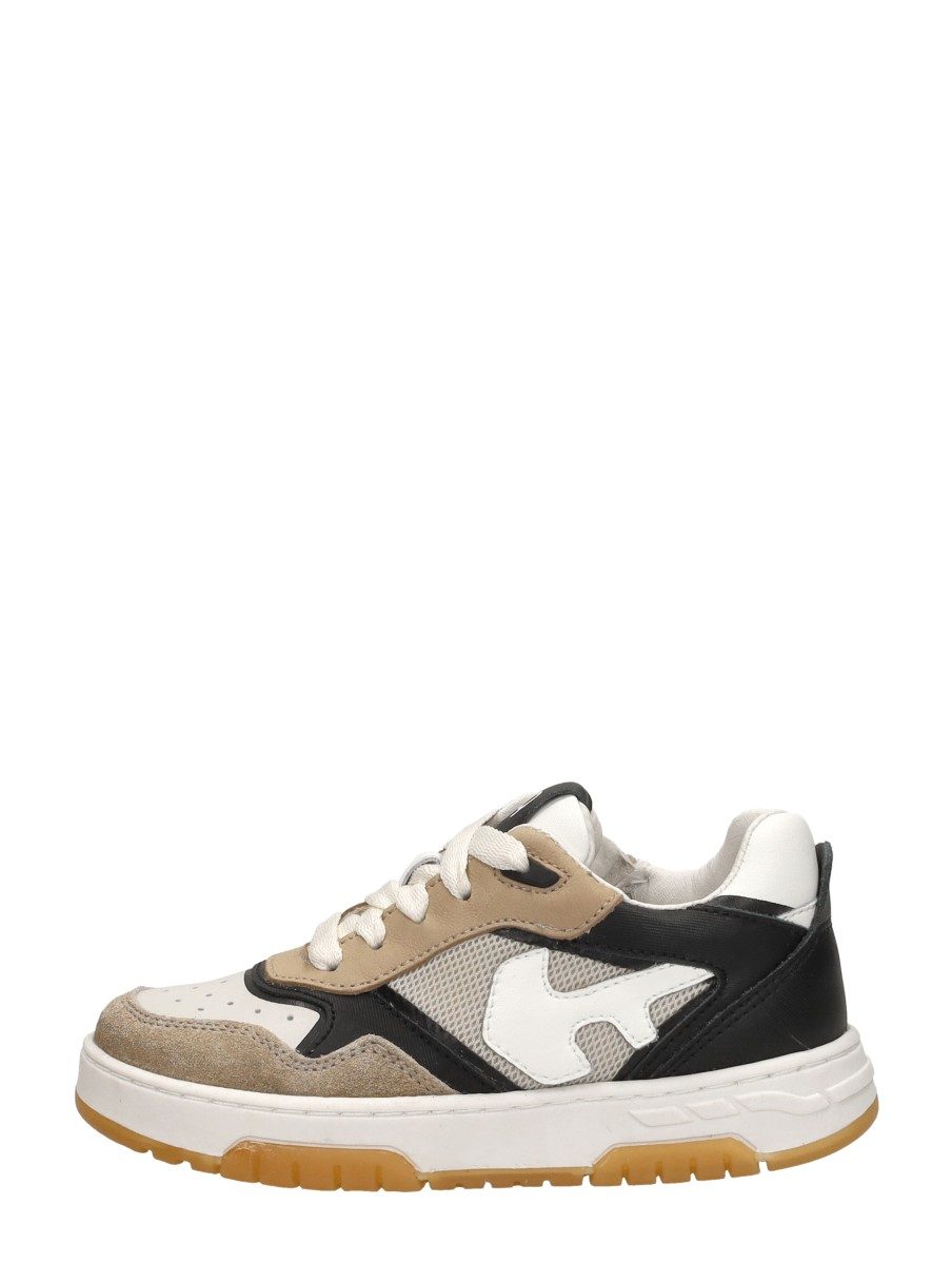 Keq - Veterschoenen Laag – taupe
