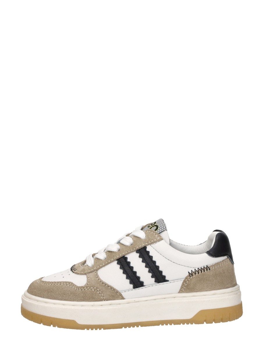 Keq - Veterschoenen Laag – beige