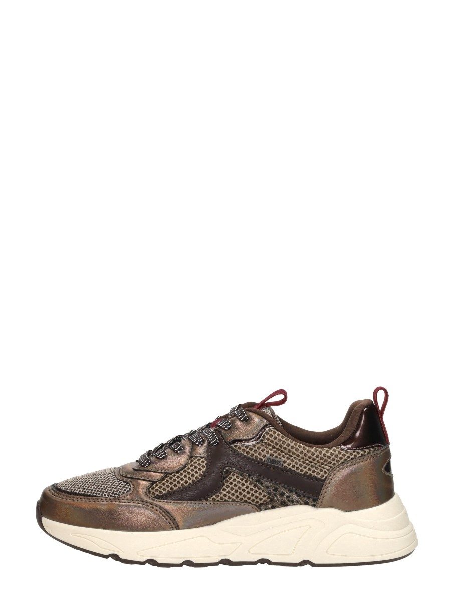 Sub55 - Sneakers Laag – donkerbruin