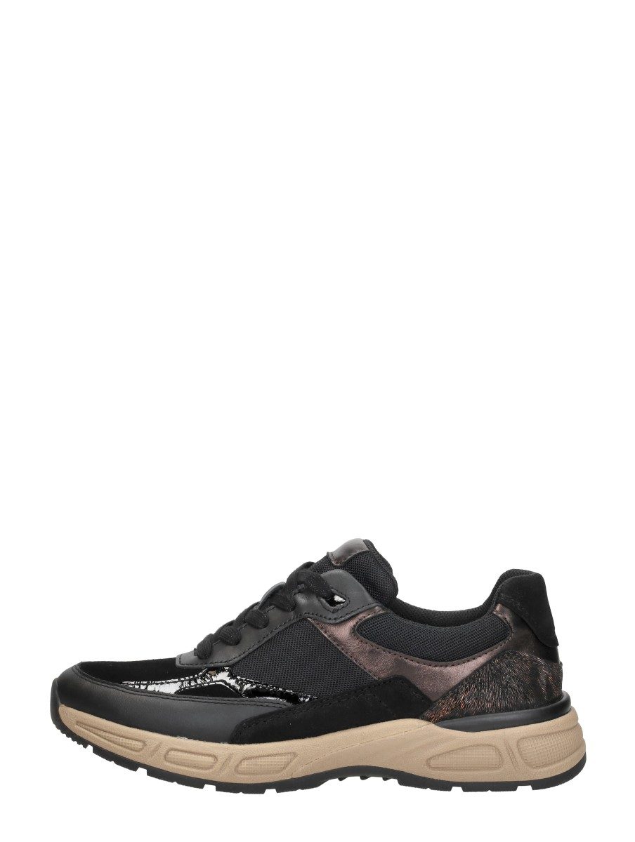 Gabor - Sneakers Laag – zwart