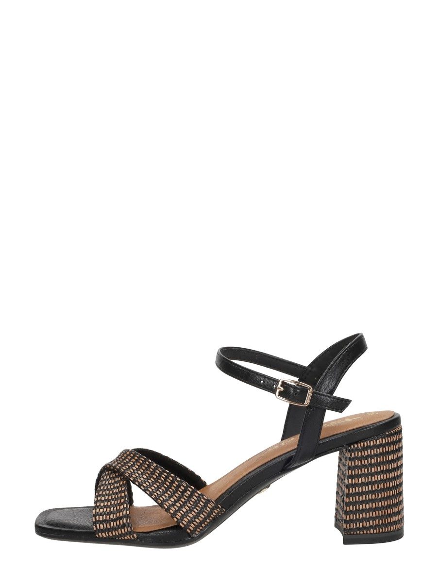 Tamaris - Sandalen Hak – zwart