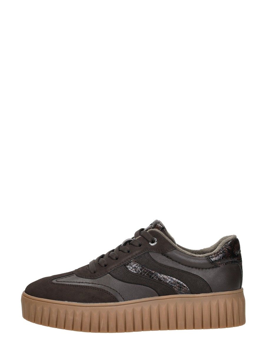Marco tozzi - Sneakers Laag – donkerbruin