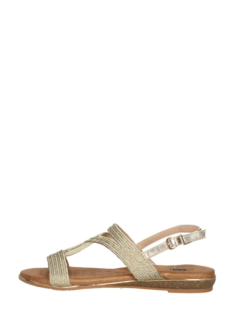 Sub55 - Sandalen Plat – taupe
