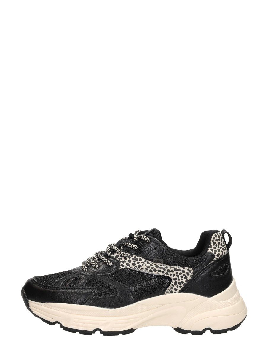 Sub55 - Sneakers Laag – zwart
